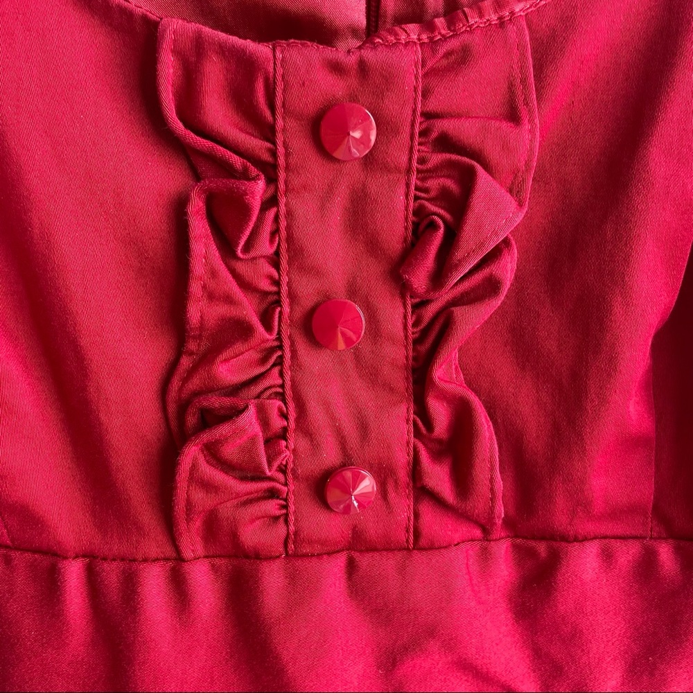 Red Dress Youth Medium - Picture 3 of 5